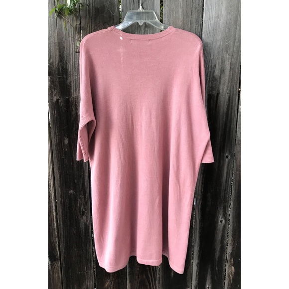 Vintage circa 2016, Blush Pink Sweater Dress, New Without Tags, Size Small - Picture 9 of 10
